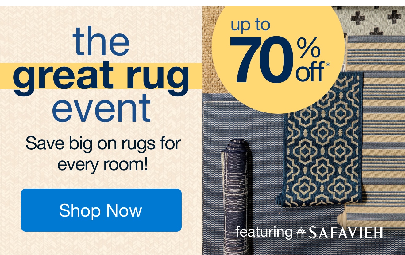 Shop the Great Rug Event