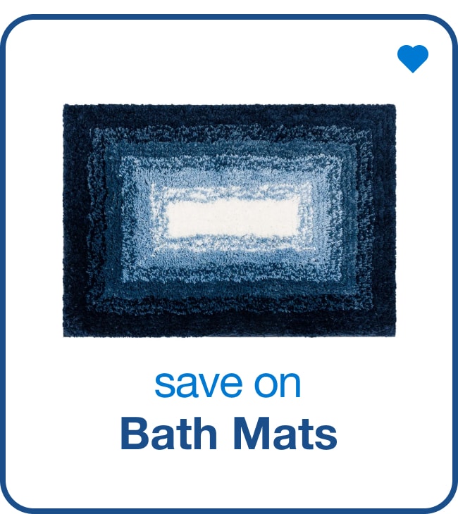 Save on Bath Mats