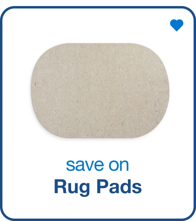 Save on Rug Pads