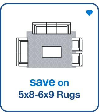 Save on 5x8 - 6x9 Rugs