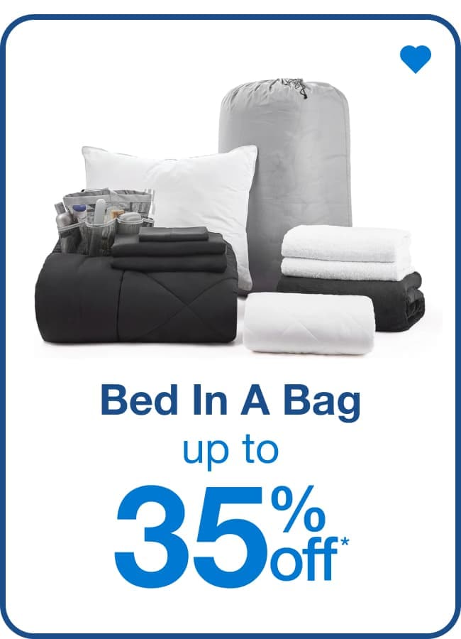 Up to 35% off Bed in a Bag