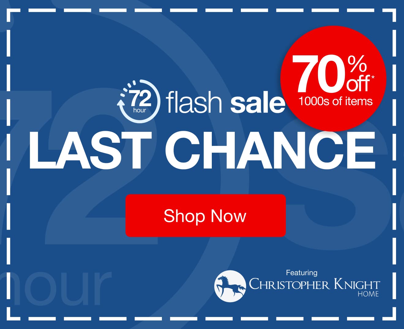 72Hr Flash Sale Hours Left