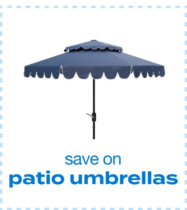 Save on Patio Umbrellas