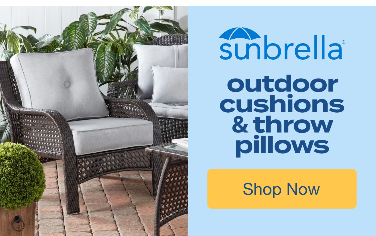 Sunbrella Outdoor Cushions and Throw Pillows - Shop Now!