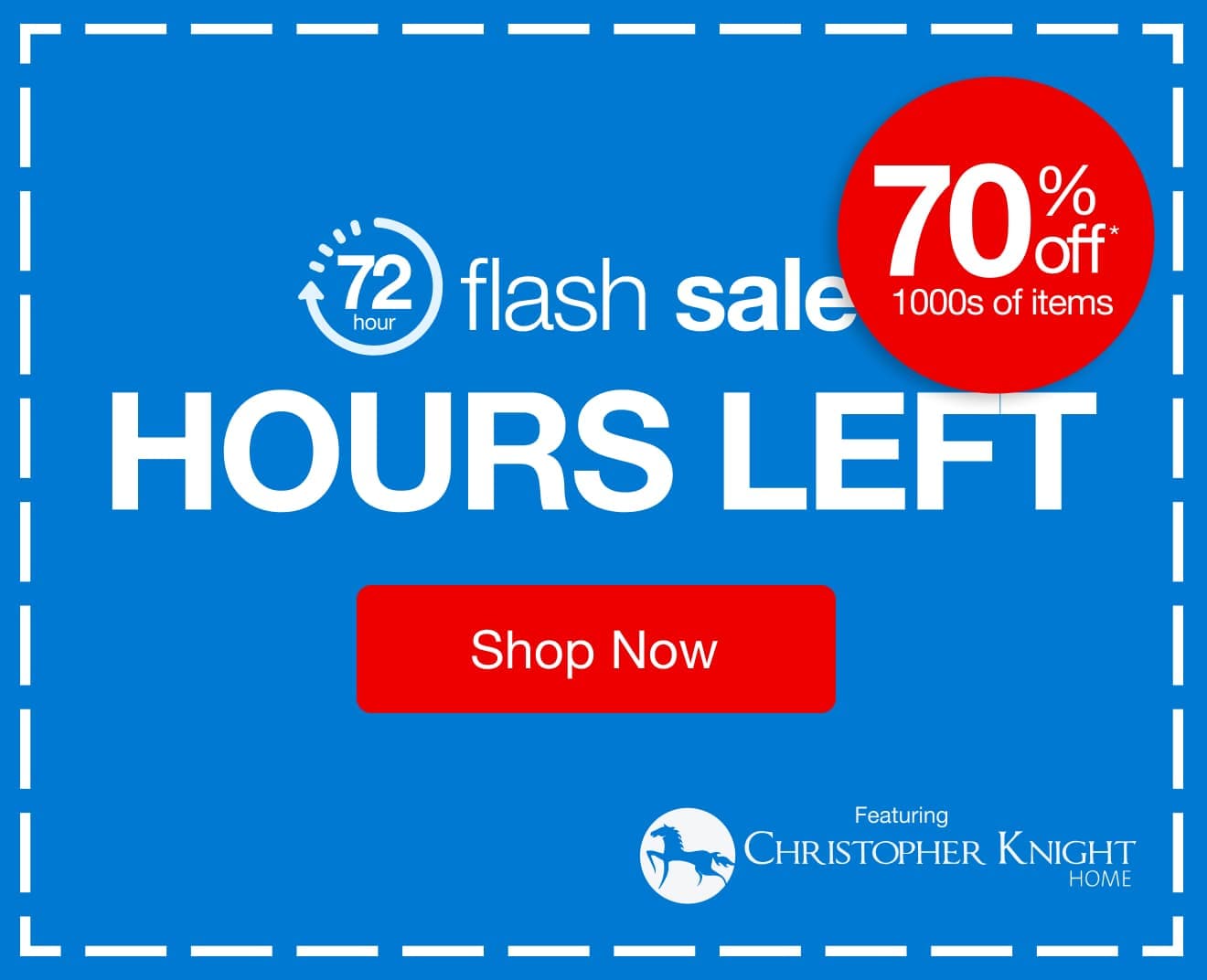 72 Hour Sale - Hours Left