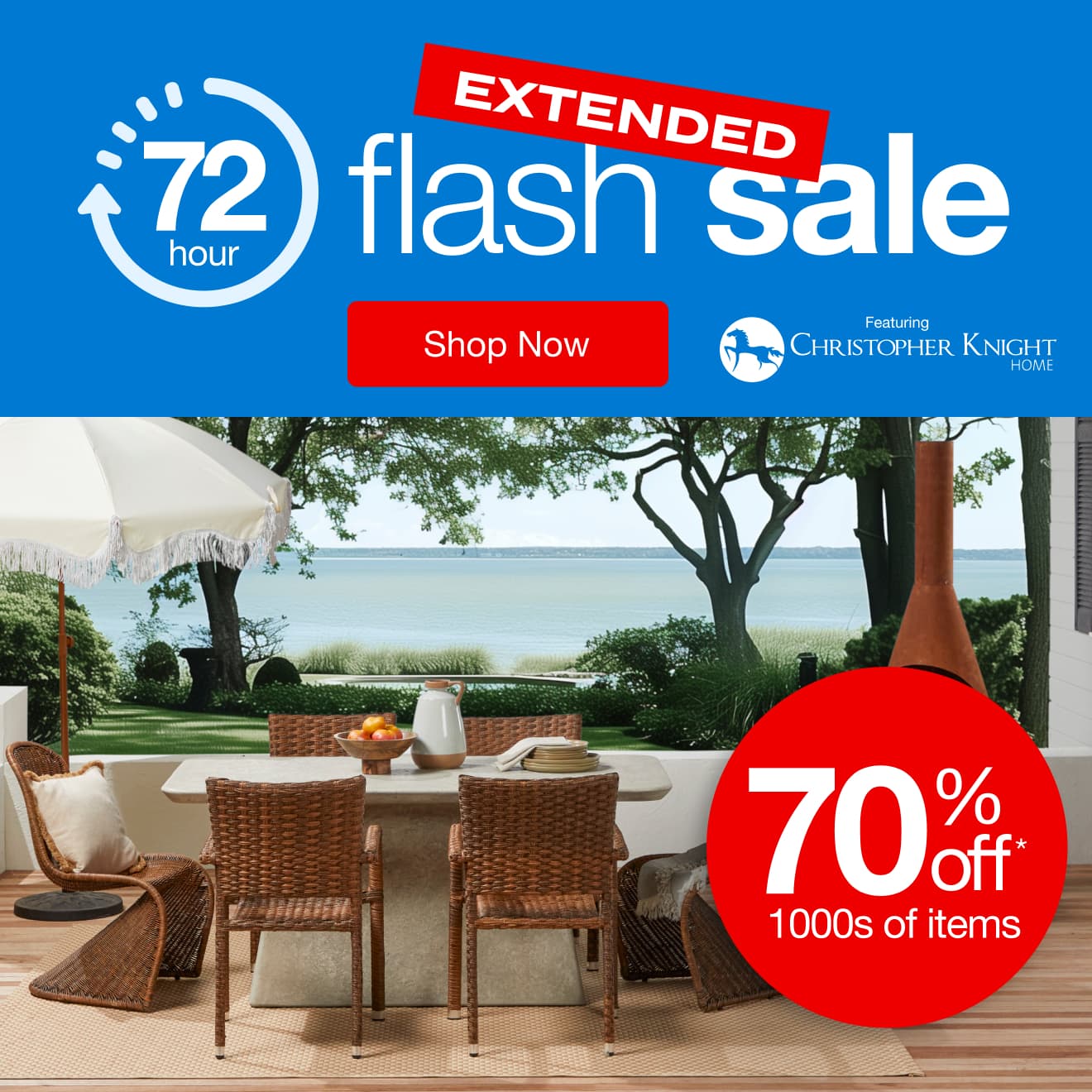 72 HOUR SALE EXTENDED!