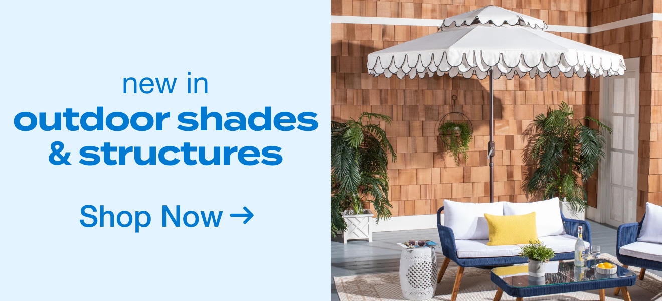 new in outdoor shades & structures 