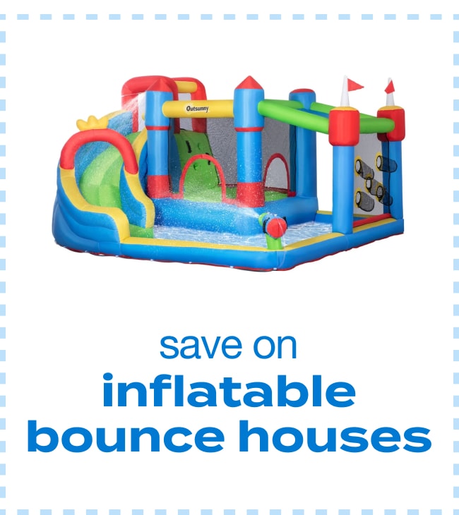 Save on Inflatable Bounce Houses