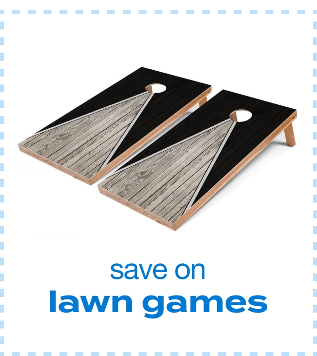 Save on Lawn Games