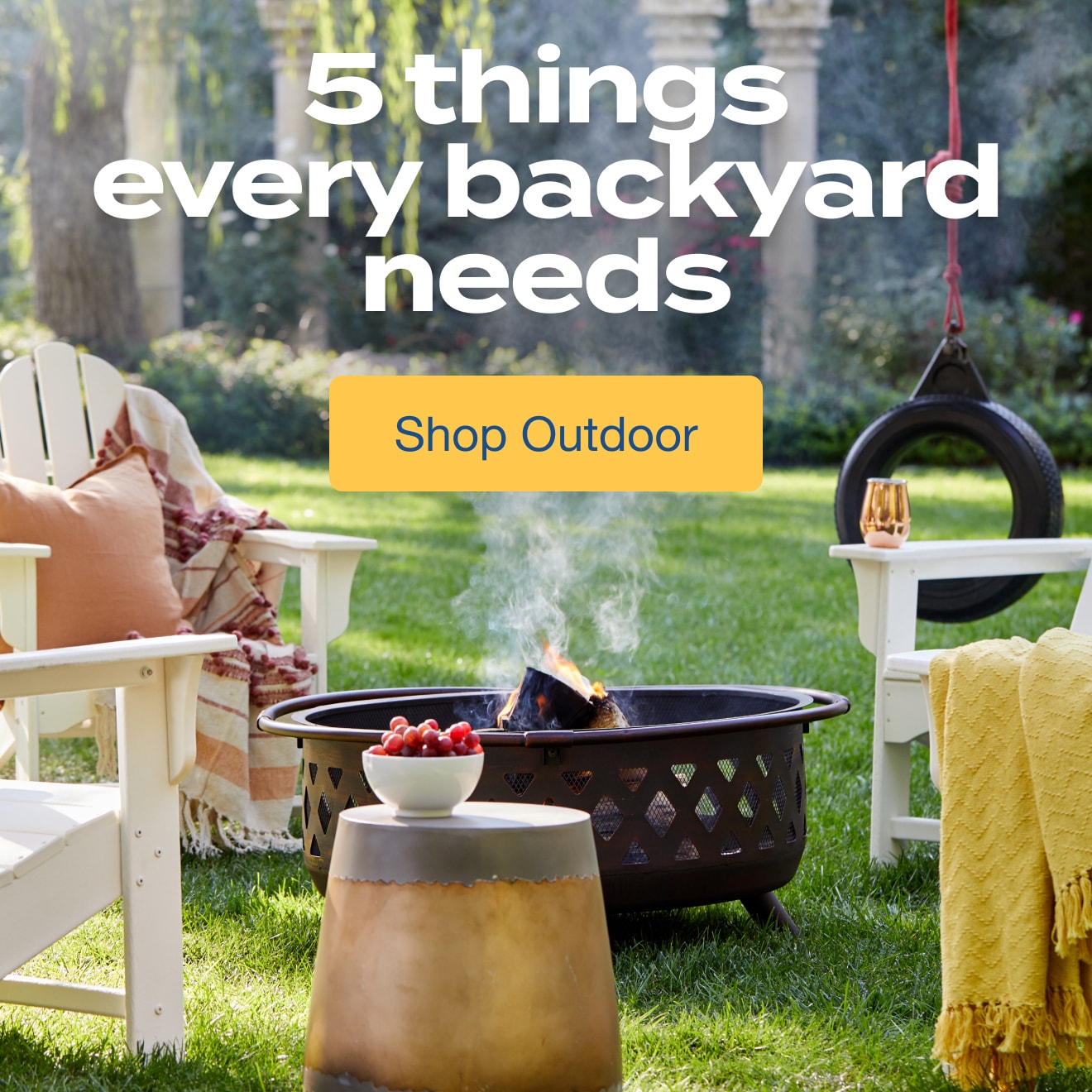 5 Essentials for Your Backyard Party