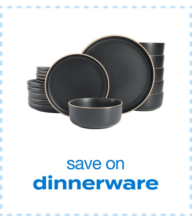 save on dinnerware