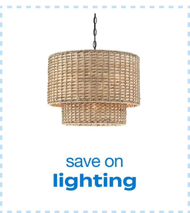 save on lighting