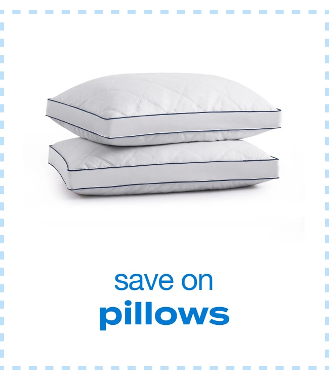 save on pillows