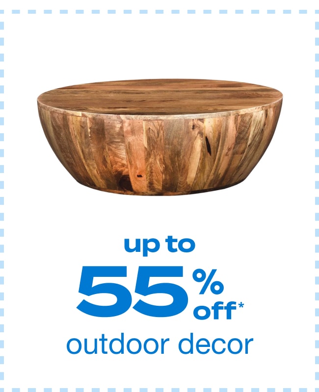 Up to 55% Off Outdoor Decor - Shop Now!