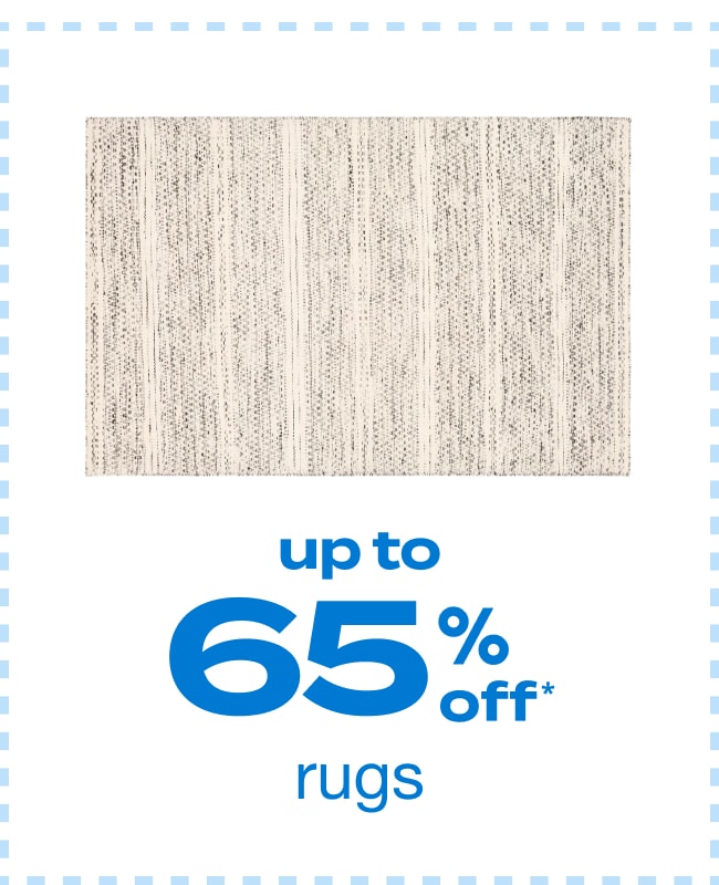 Up to 65% Off Rugs - Shop Now!