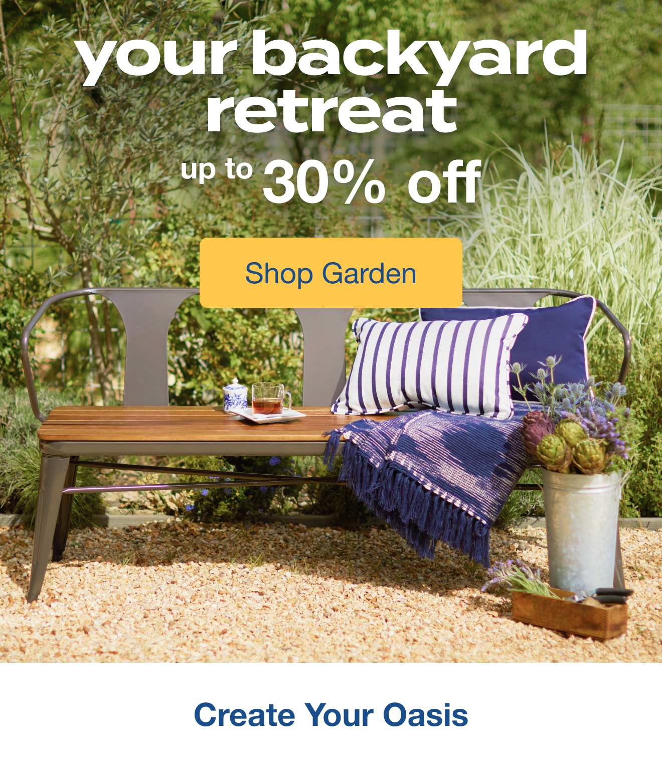 Up to 25% Off Garden - Shop Now!