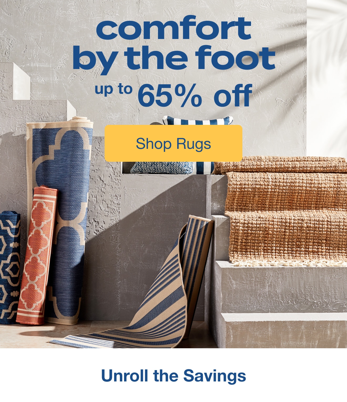 Up to 65% Off Rugs - Shop Now!