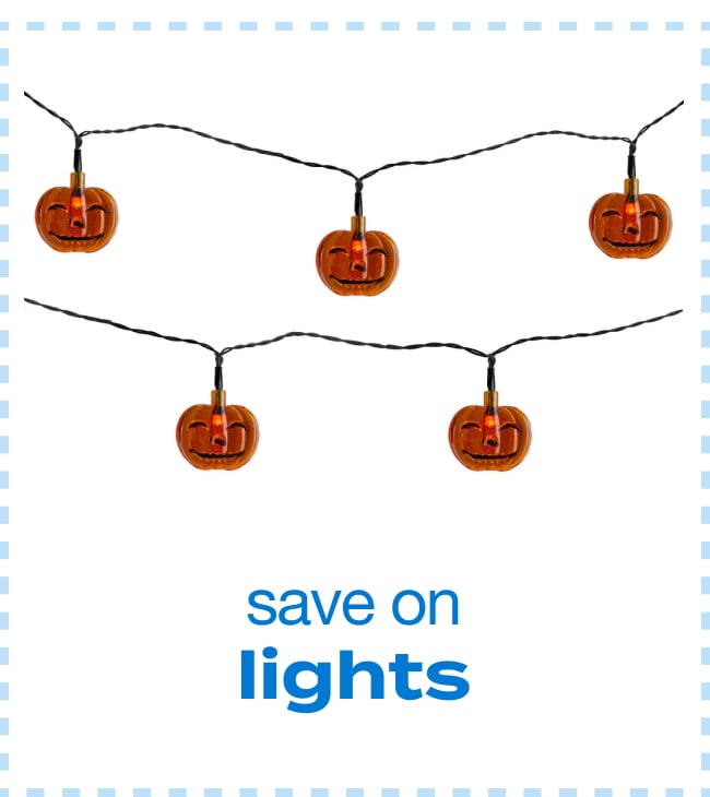 save on lights