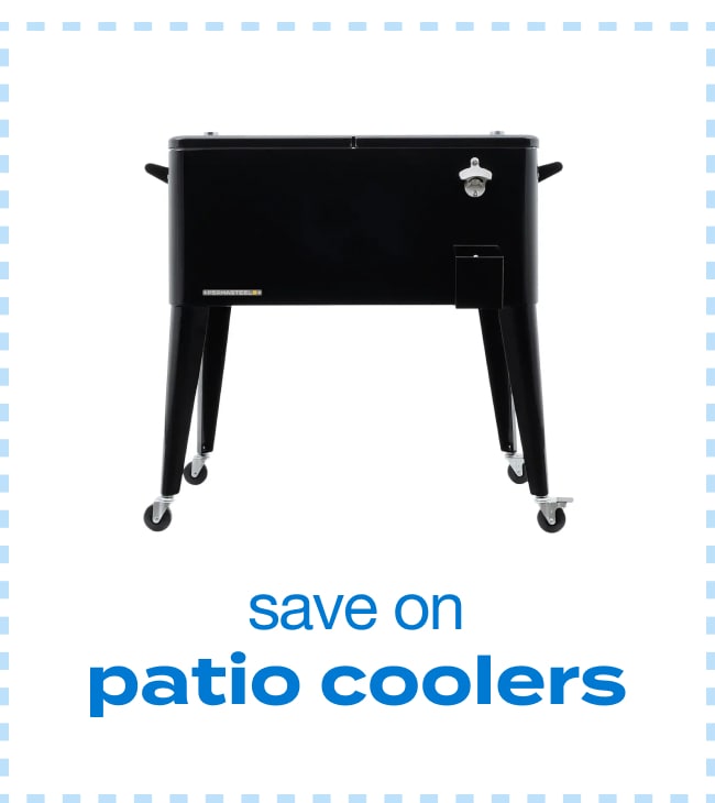 Save on patio coolers