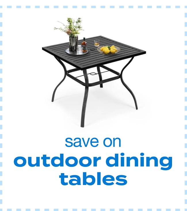 Save on Outdoor Dining Tables