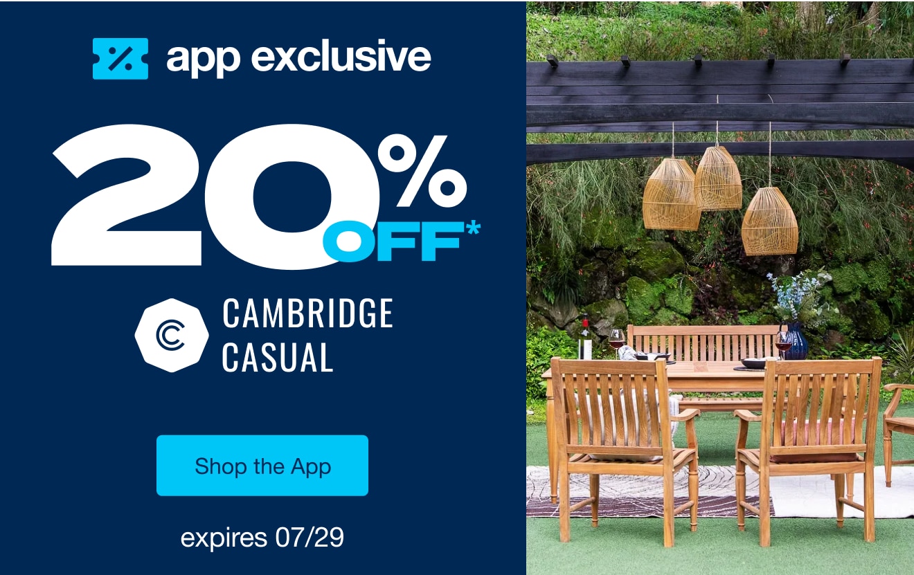 Take an additional 20% off Select Cambridge Casual