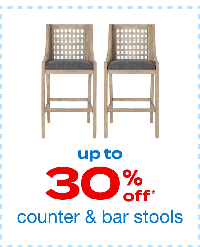 shop counter & bar stools