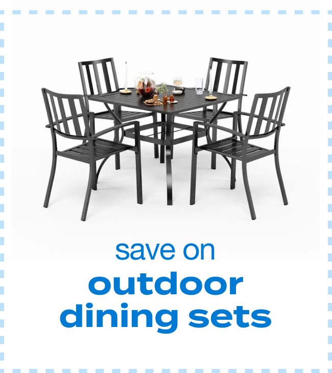 Save on Outdoor Dining Sets