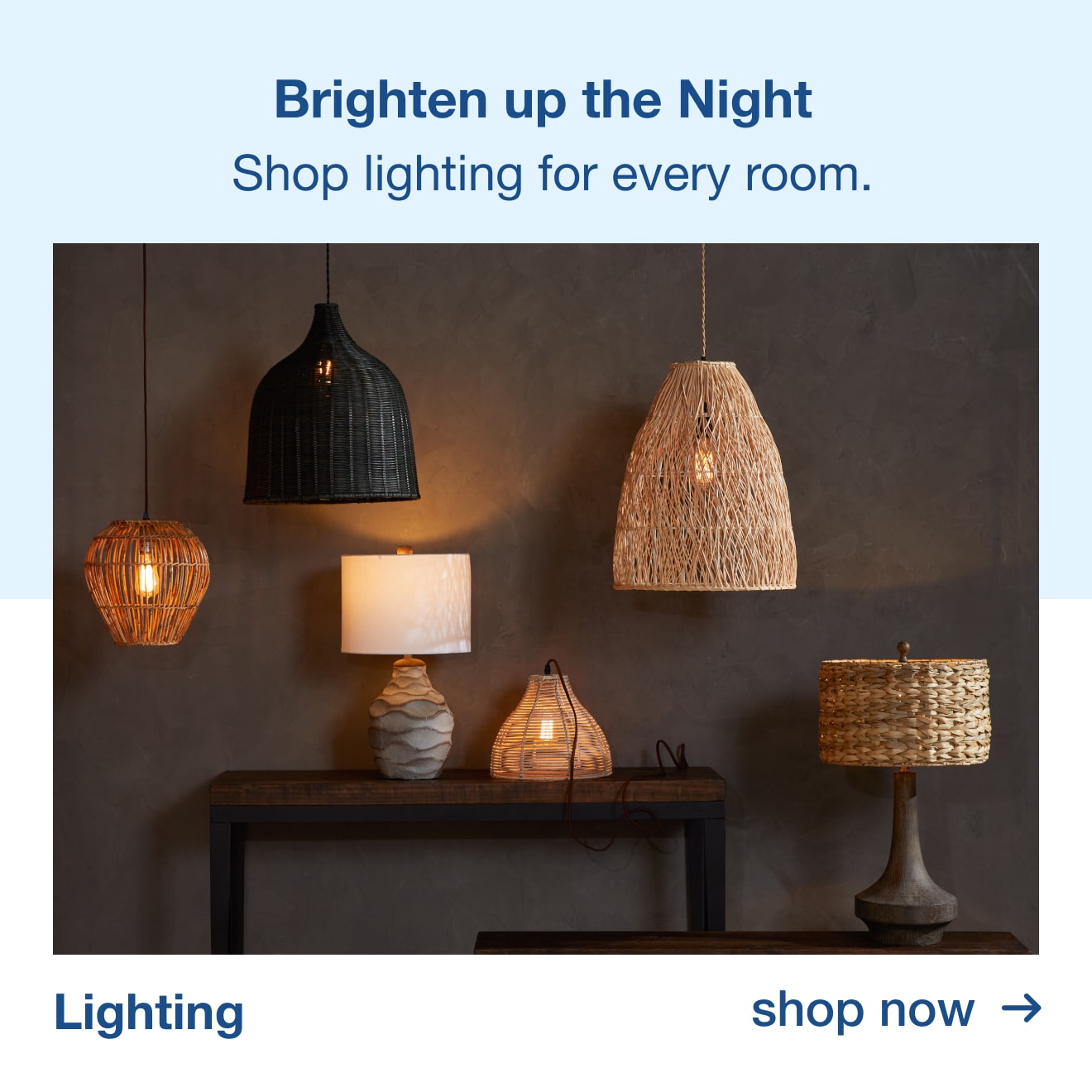 Shop Lighting for Every Room