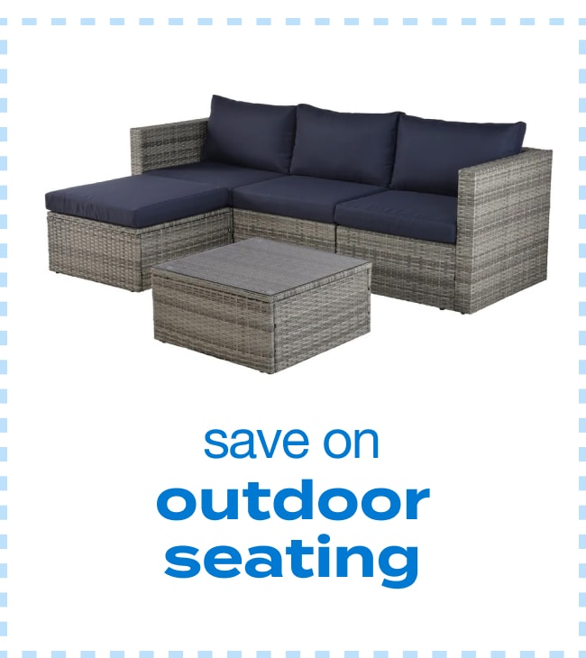 save on outdoor seating