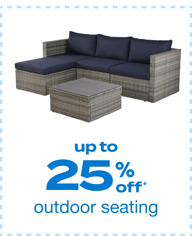 Up to 25% Off Outdoor Sectionals - Shop Now!