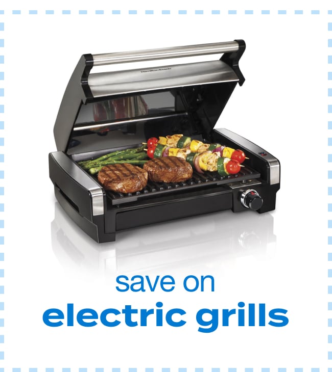 Save on Electric Grills