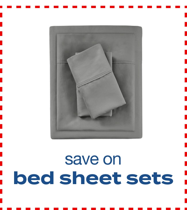 save on bed sheet sets