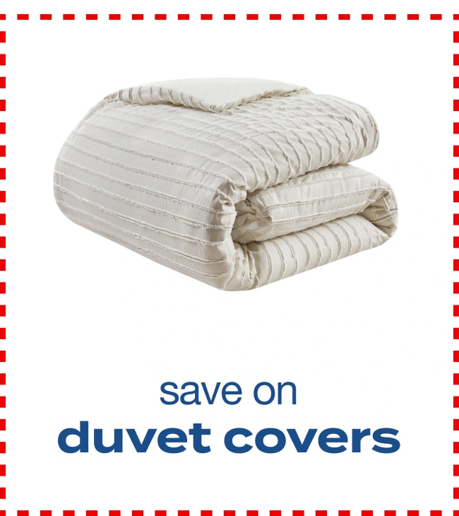 save on duvet covers