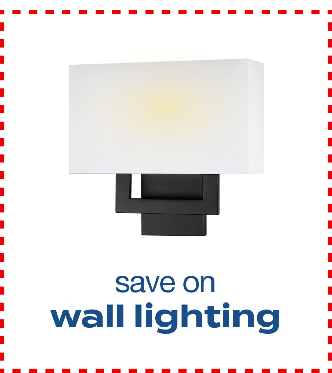 save on wall lighting