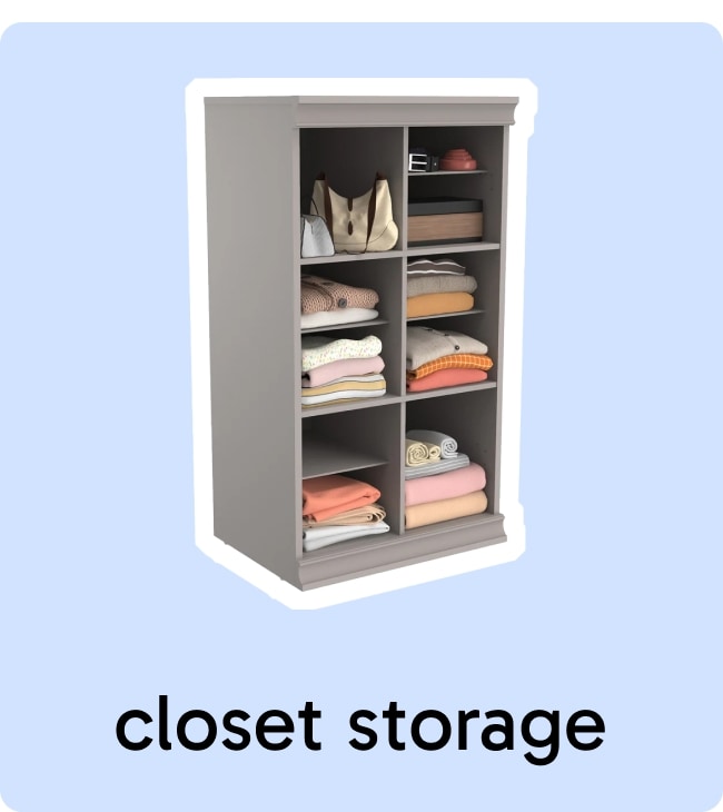 Shop Closet Storage