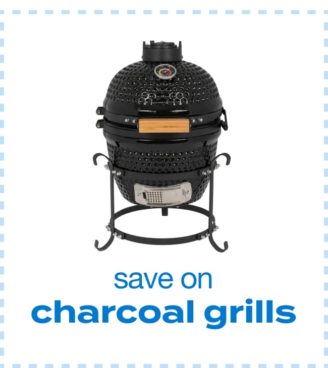 Save on Charcoal Grills