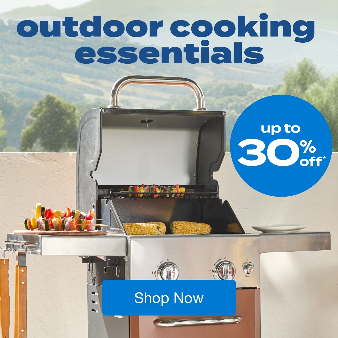 Up to 30% Off Outdoor Cooking Essentials - Shop Now!