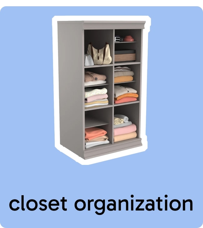 Shop Closet Organization