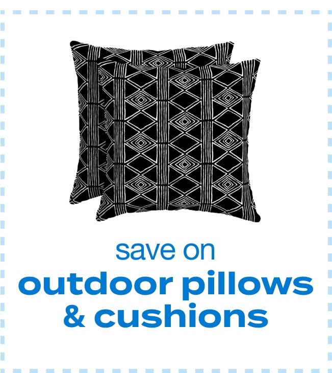 Save on Outdoor Pillows and Cushions