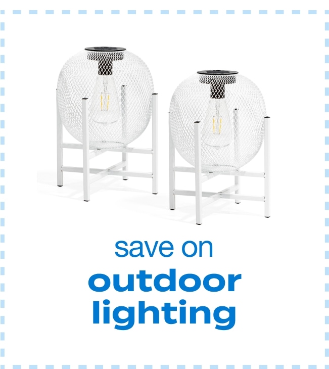 Save on Outdoor Lighting