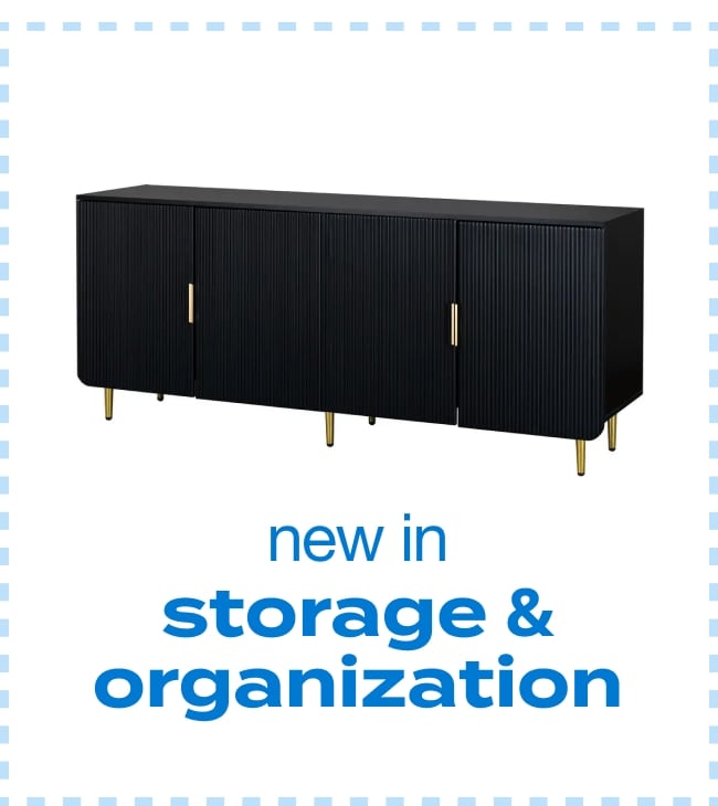 New in Storage and Organization