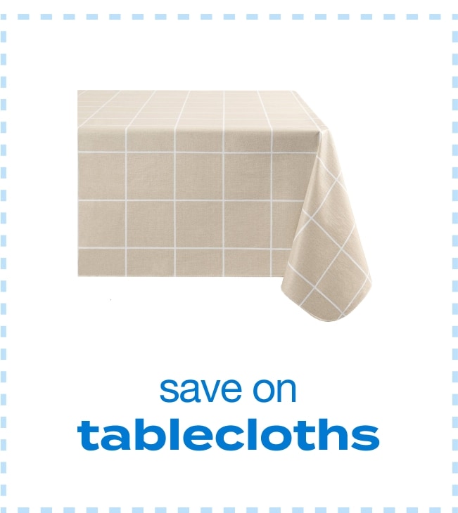 Save on Tablecloths