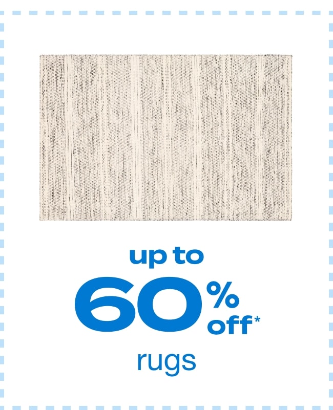 Up to 60% Off Rugs