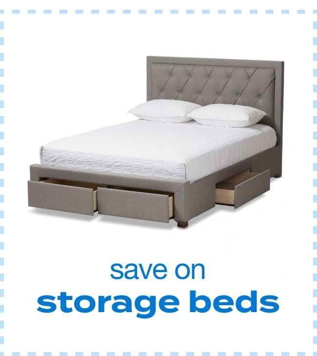 Save on Storage Beds