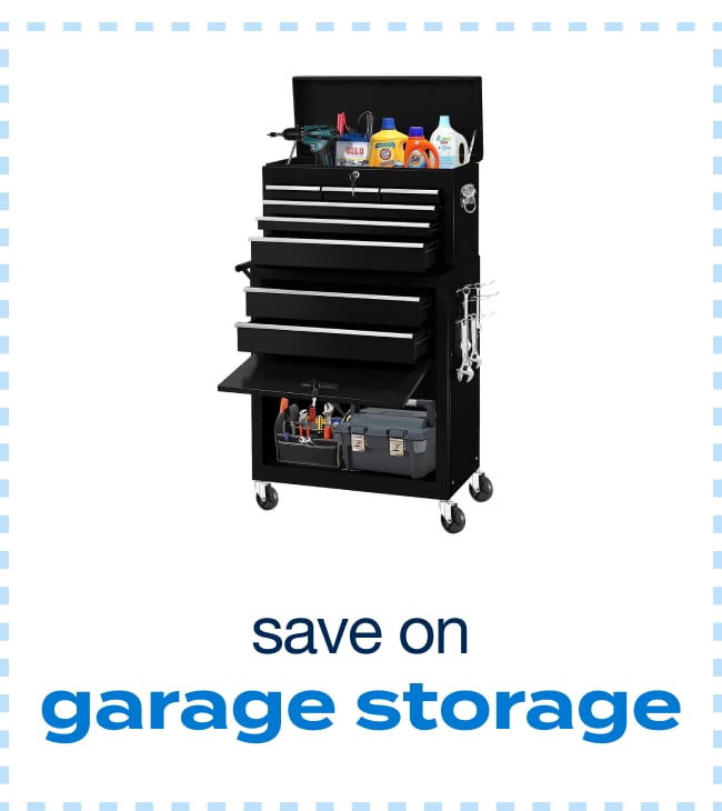 Save on Garage Storage