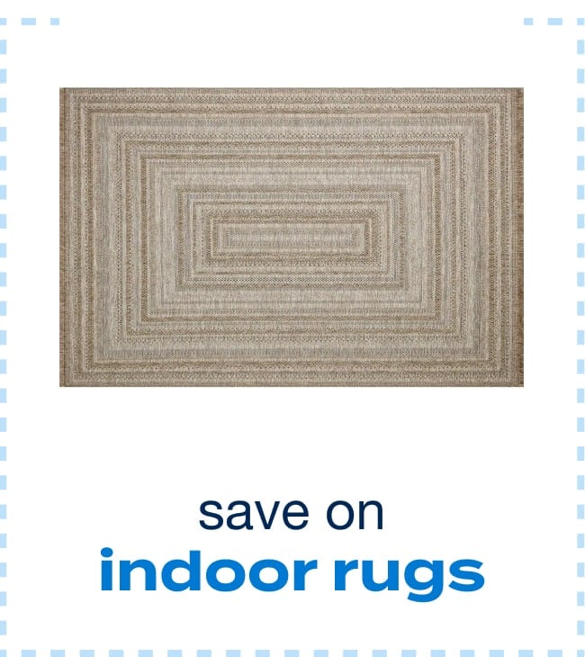 Up to 65% Off Indoor Rugs