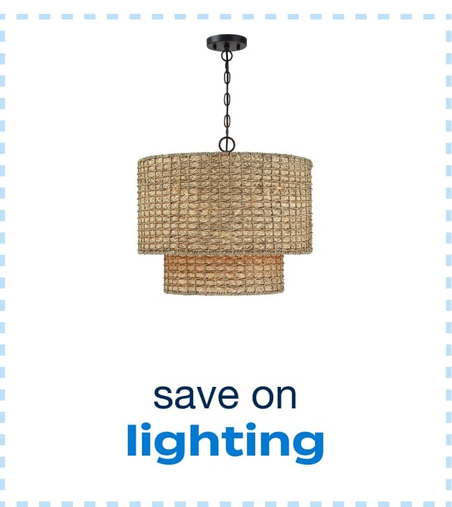 Up to 25% Off Lighting