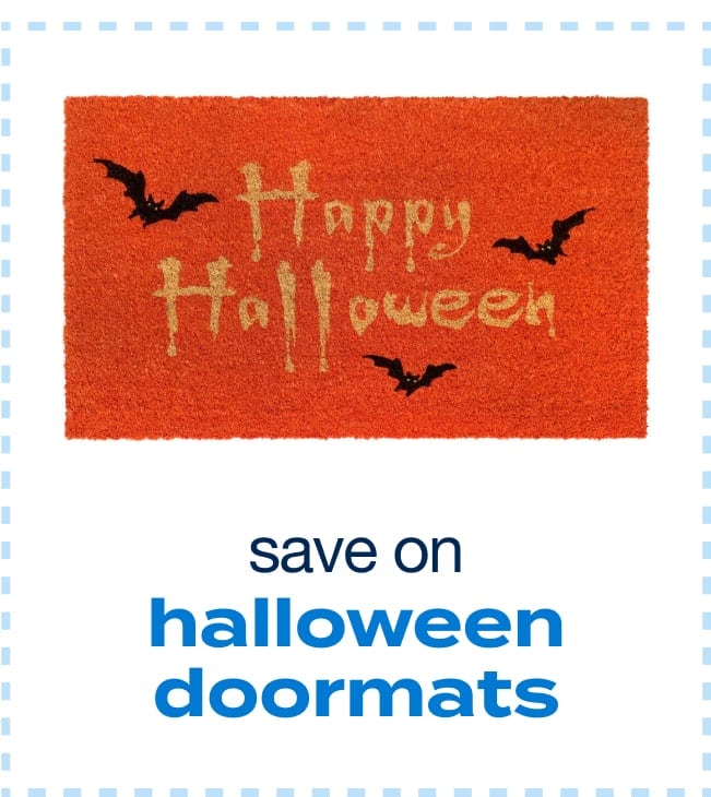 Save on Halloween Doormats