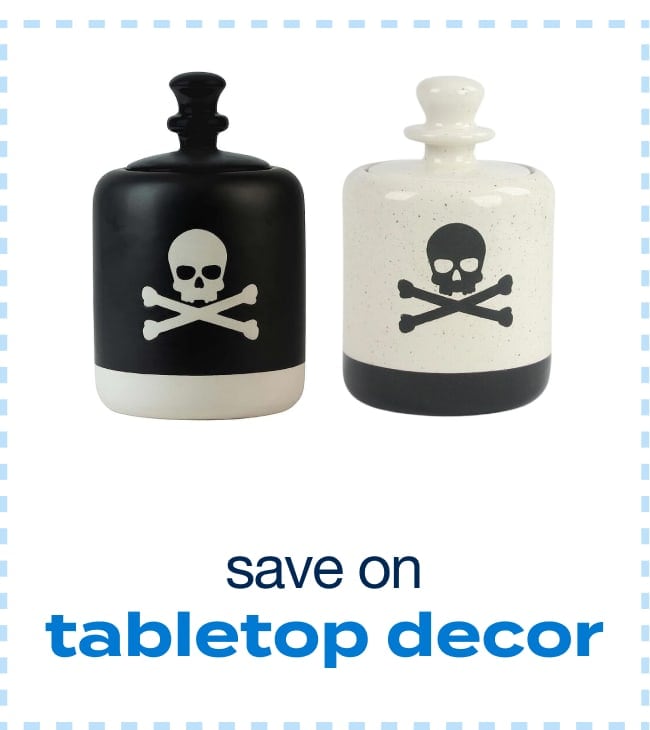 Save on Tabletop Decor