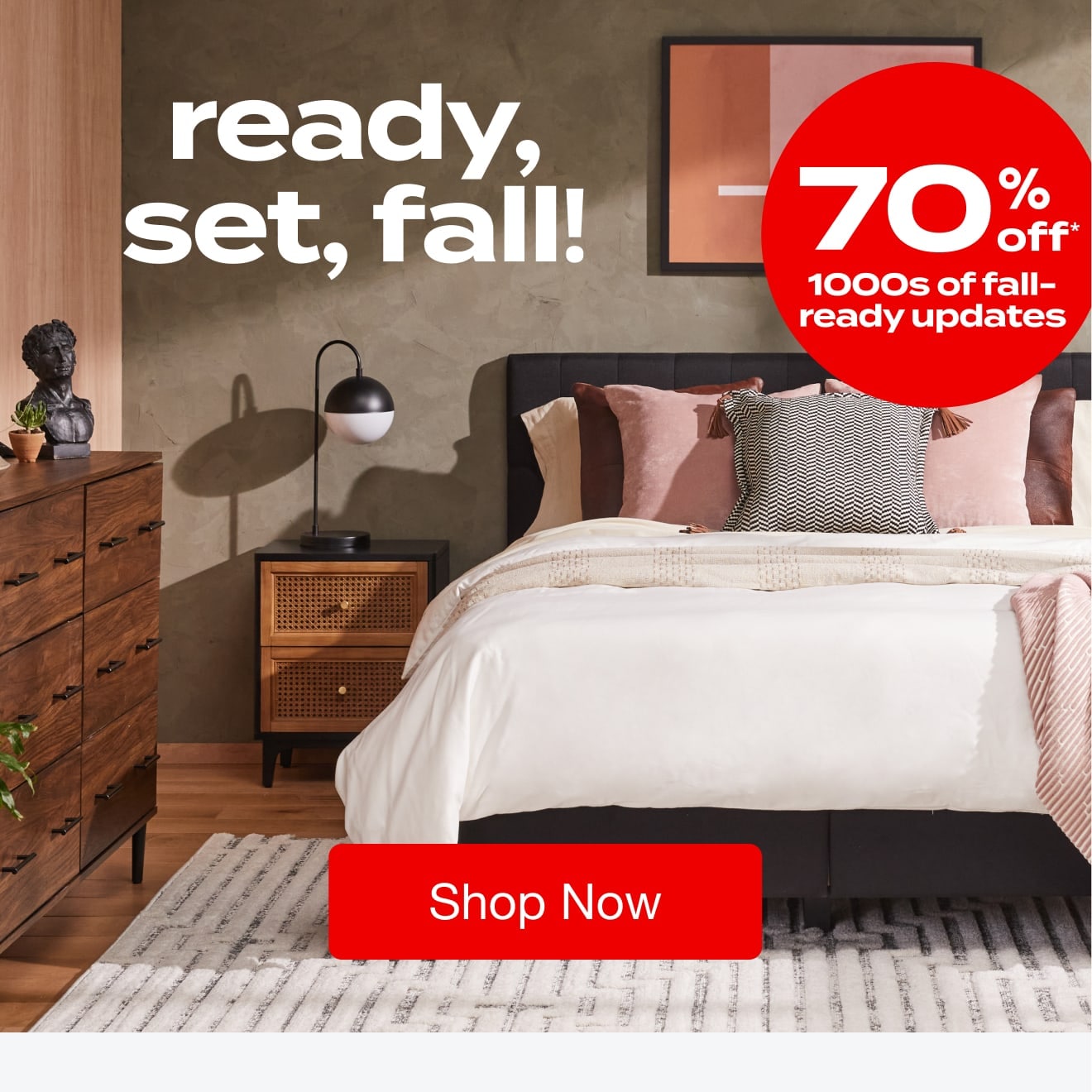 Ready Set Fall - Save 70% on 1000s of items!